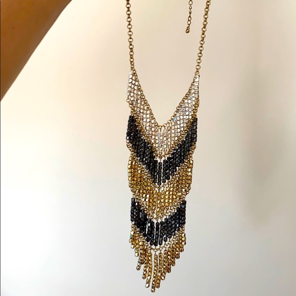 Jewelry - Stunning Beaded Statement Necklace